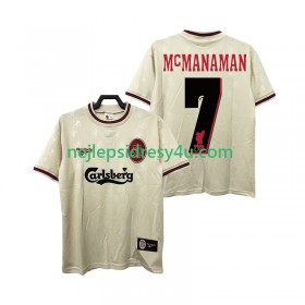 Fotbalový Dres Liverpool MCMANAMAN 7 Retro Venkovní 1996 1997